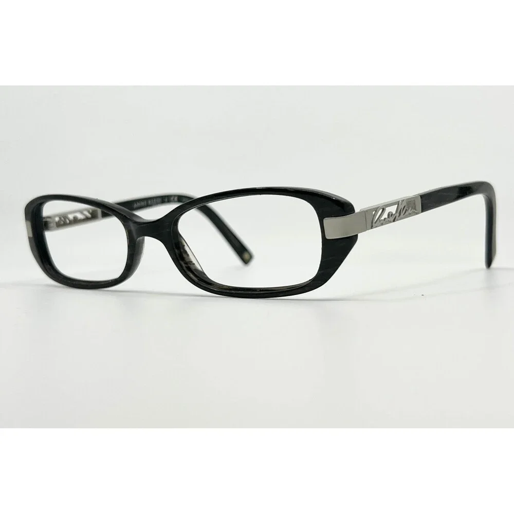 Anne Klein Eyeglasses Frames Womens Black Marble AK 8092 216 51-17-135